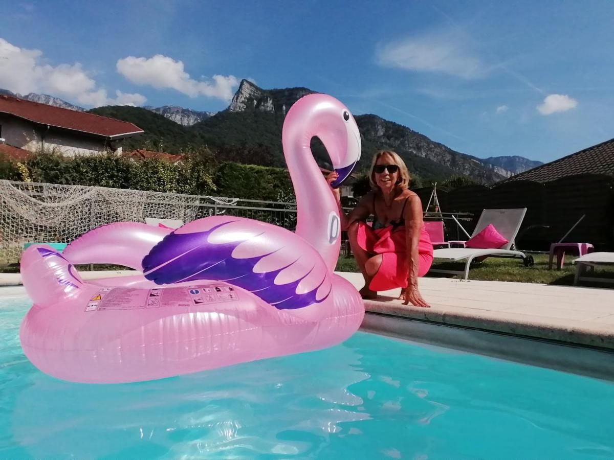 Appartement Lumineux A Voreppe Avec Piscine Eksteriør billede